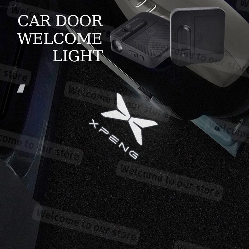 הולוגרמה בפתיחת דלת XPENG